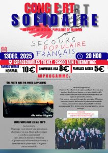 Concert Jazz Cop's au profit du Secours Populaire
